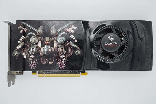 丽台Winfast PX9800 GTX HDCP 512MB显示卡（nVIDIA GeForce 9800 GTX芯片）